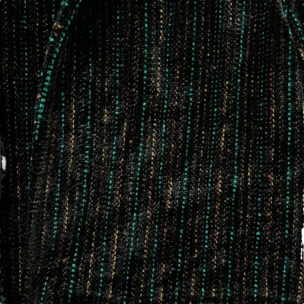 Cardigan Jacket Margaret Lent Fiber Art Women's ART Handwoven Chenille Luxury M
